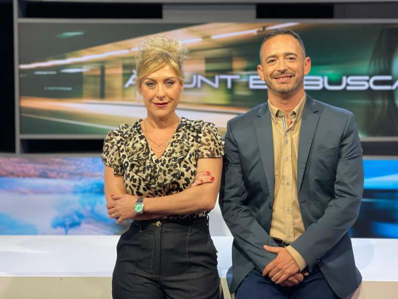 Mireia Llinares i Juan Nieto, presentadors d