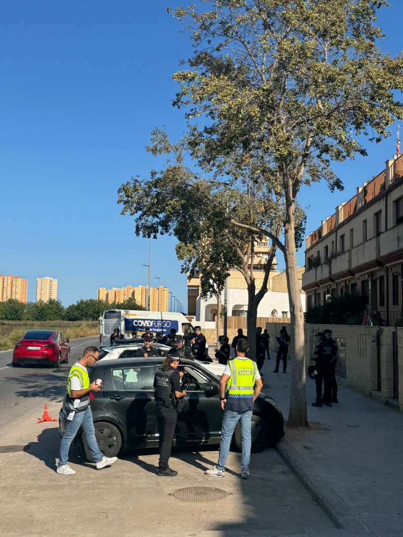Una de les intervencions del curs per als agents de policia. EPDA